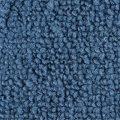 1965-68 Mustang Convertible Nylon Kick Panel Carpet (Medium Blue)